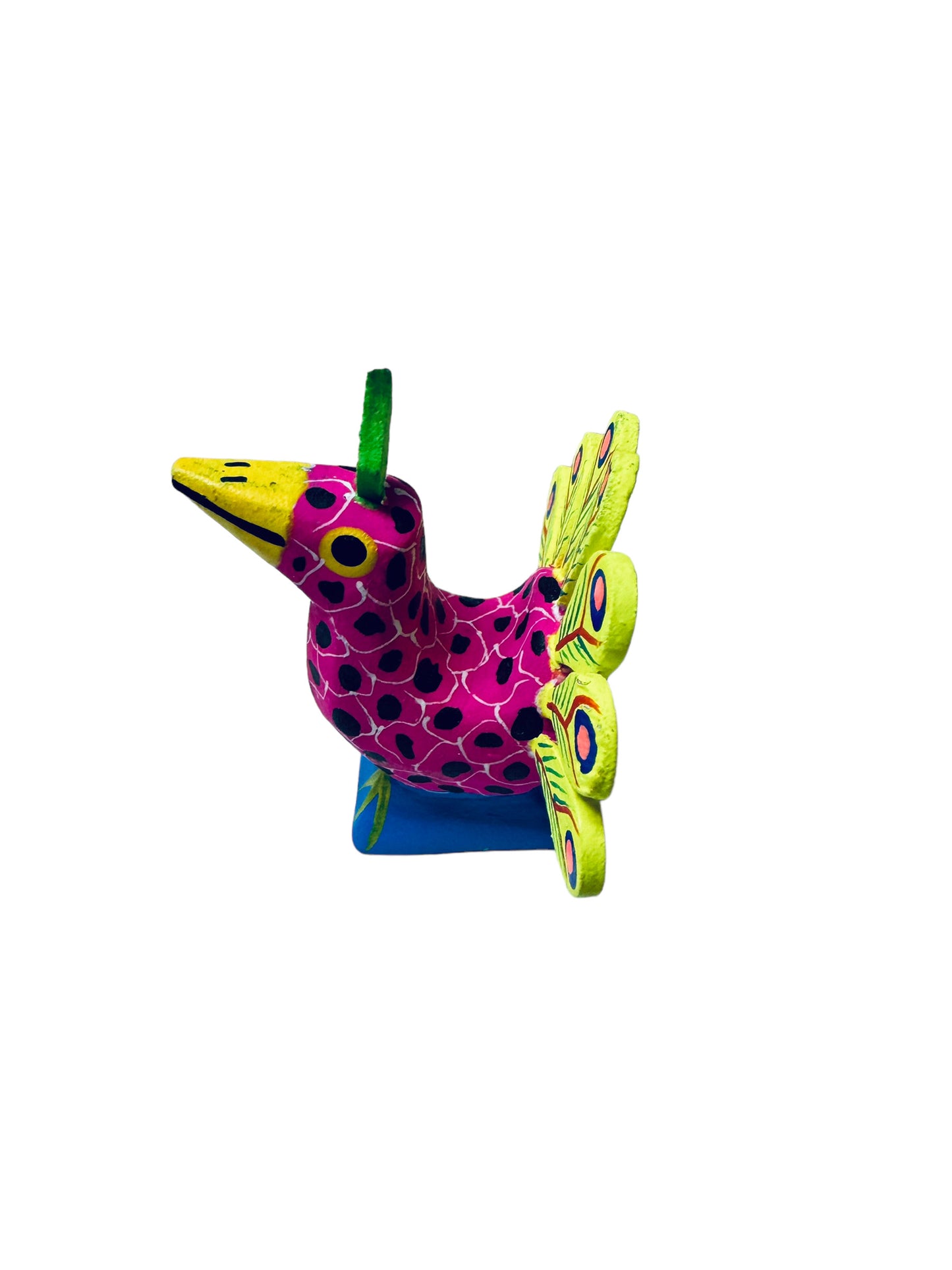 Alebrije pavo real mini