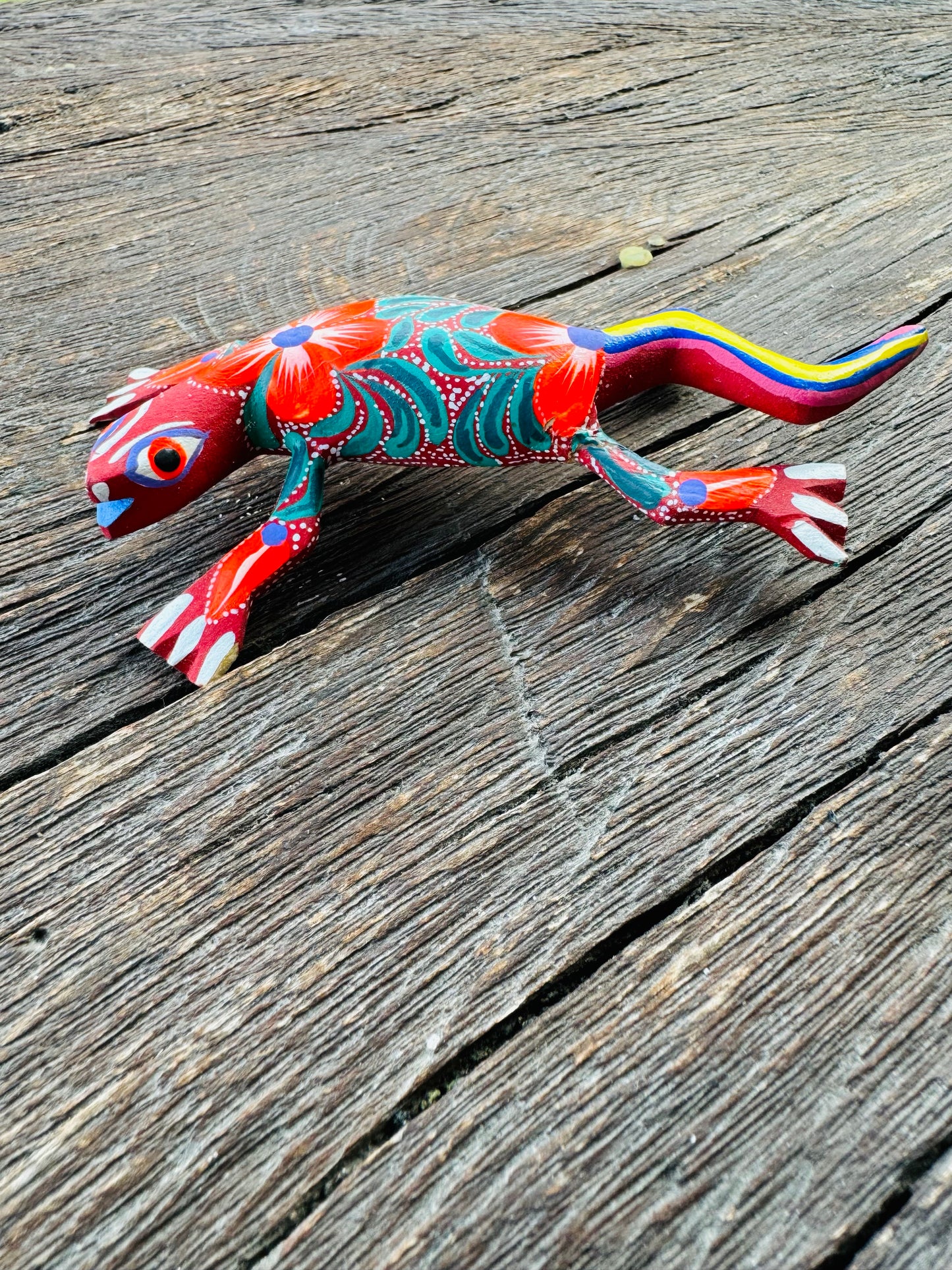 Alebrije lagarto pequeño