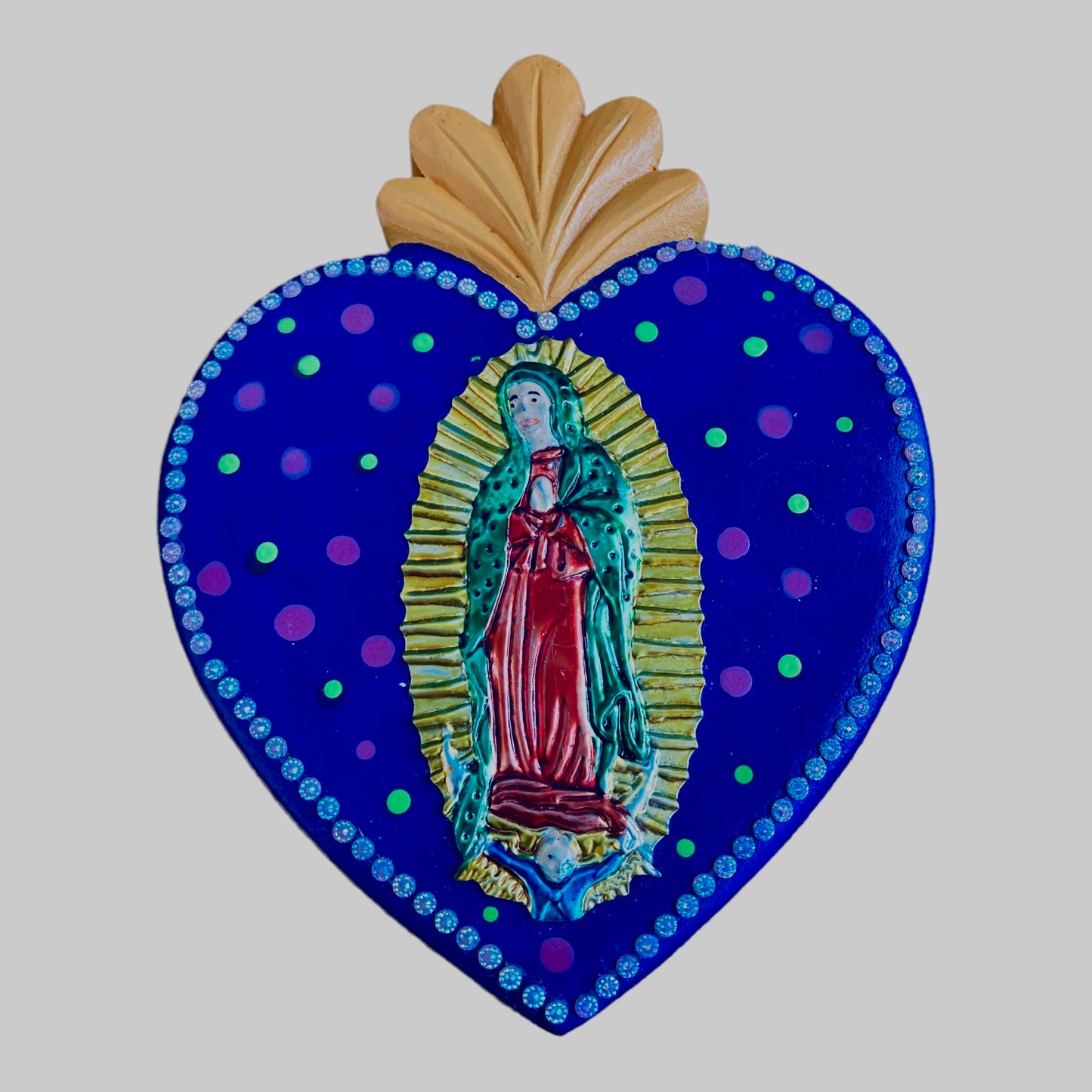 Corazón decoracion moño